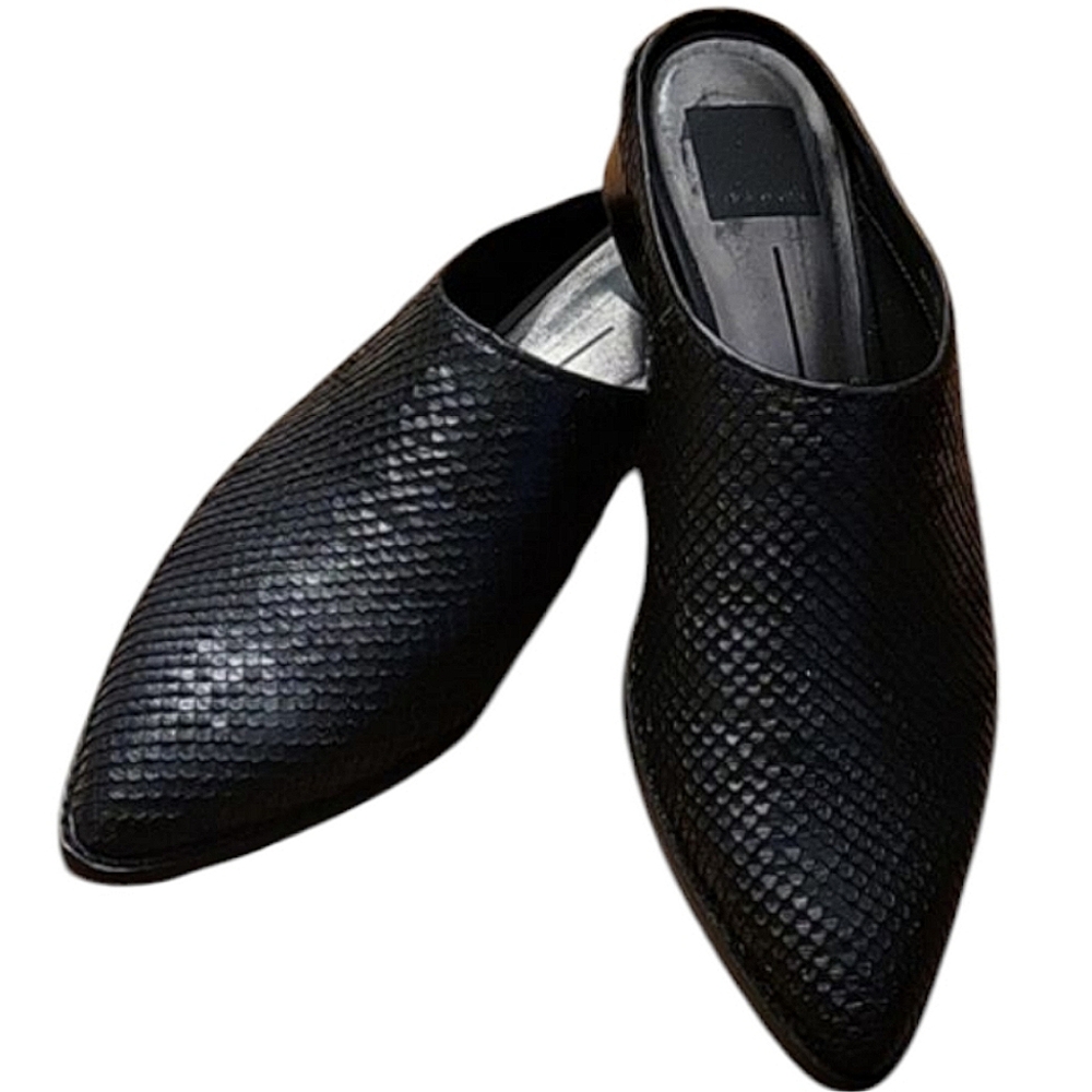 Dolce Vita Black Aven Mule Size 6.5